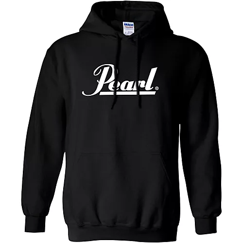 Pearl Logo Hoody Medium Black - musicians--Friend