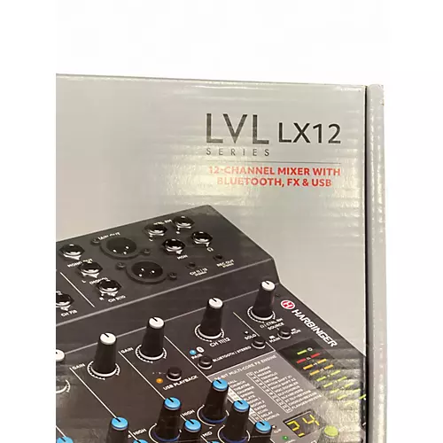 Used Harbinger LVL LX12 Powered Mixer - musicians--Friend