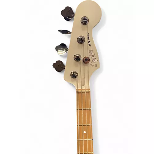 Used Squier Contemporary Active Jazz Bass WHITE Electric Bass Guitar WHITE - musicians--Friend