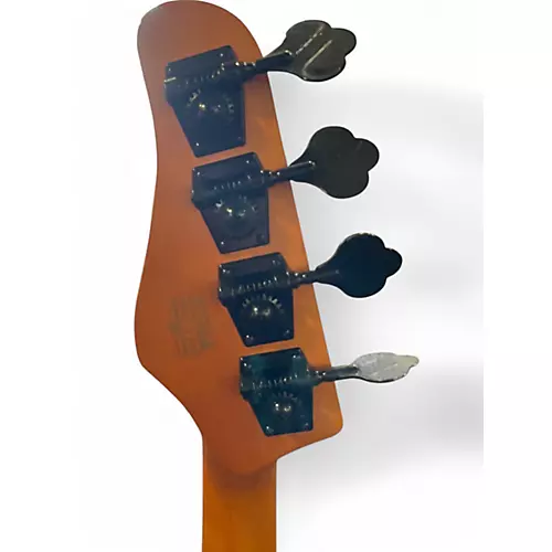 Used Schecter Guitar Research Model T NATURAL Electric Bass Guitar NATURAL - musicians--Friend