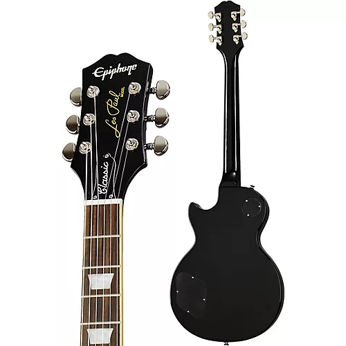 Epiphone Les Paul Classic Electric Guitar Ebony - musicians--Friend