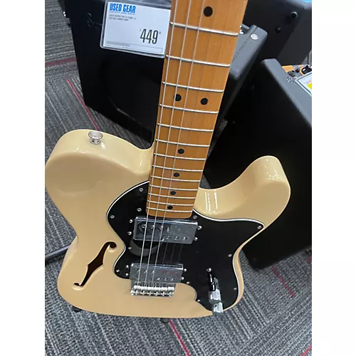 Used Fender Classic Series '72 Telecaster Thinline Butterscotch Blonde Hollow Body Electric Guitar Butterscotch Blonde - musicians--Friend