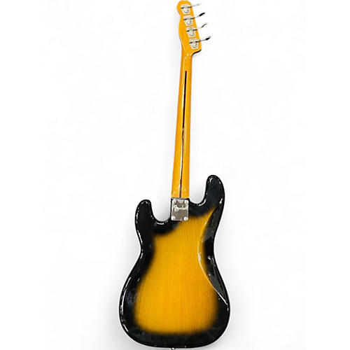Used 2012 Fender Modern Player Telecaster Bass 2 Tone Sunburst Electric Bass Guitar 2 Tone Sunburst - musicians--Friend