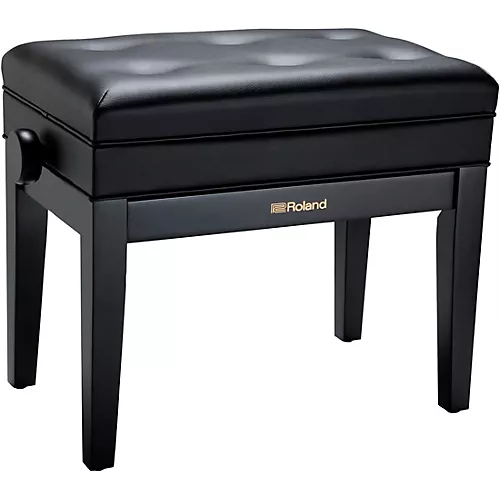 Roland RPB-400-US Piano Bench, Vinyl Seat Satin White - musicians--Friend