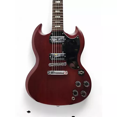 Used 2016 Gibson SG Faded Cherry Solid Body Electric Guitar Faded Cherry - musicians--Friend
