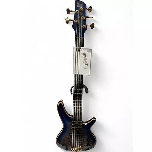 Used Ibanez SR2605 Cerulean Blue Electric Bass Guitar Cerulean Blue - musicians--Friend