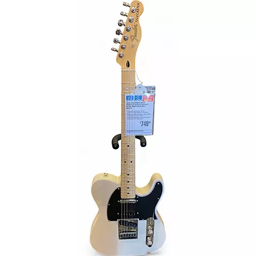 Used 2025 Fender Deluxe Nashville TelecasterWHITE Alpine White Solid Body Electric Guitar Alpine White - musicians--Friend