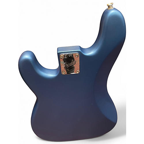 Used Fender American Performer Precision Bass Blue Electric Bass Guitar Blue - musicians--Friend