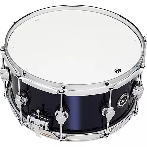 DW DWe Wireless Acoustic/Electronic Convertible Snare Drum 14 x 5 in. Lacquer Custom Specialty Black Cherry Metallic - musicians--Friend