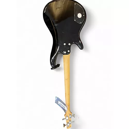 Used Ibanez SR400 Black Electric Bass Guitar Black - musicians--Friend