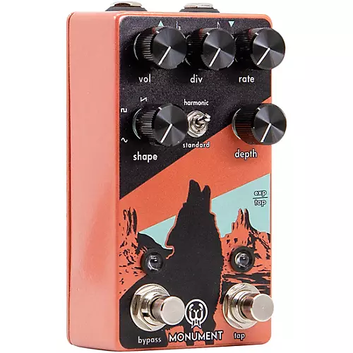 Walrus Audio Monument Harmonic Tap Tremolo V2 Effects Pedal - musicians--Friend
