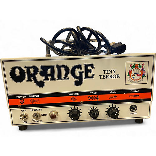 Used Orange Amplifiers TT15H Tiny Terror 15W Tube Guitar Amp Head - musicians--Friend