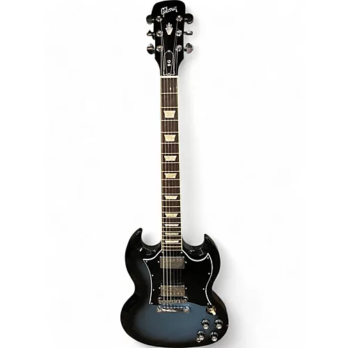Used 2021 Gibson SG Standard Pelham Blue burst Solid Body Electric Guitar Pelham Blue burst - musicians--Friend