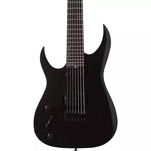 Schecter Guitar Research Sunset 7-String Triad Left-Handed Electric Guitar Gloss Black - musicians--Friend