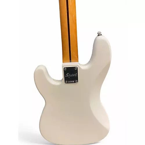 Used Squier Classic Vibe 1960S Precision Bass Olympic White Electric Bass Guitar Olympic White - musicians--Friend