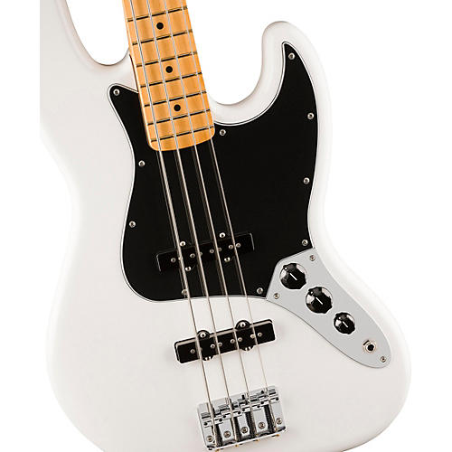 Fender Player II Jazz Bass Maple Fingerboard Polar White - musicians--Friend
