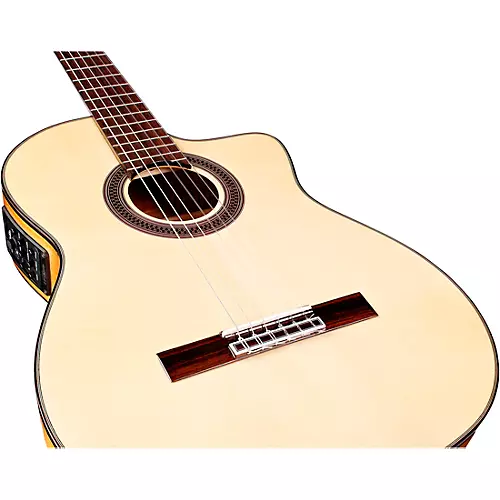Cordoba GK Studio Flamenco Acoustic-Electric Guitar Edge Burst - musicians--Friend
