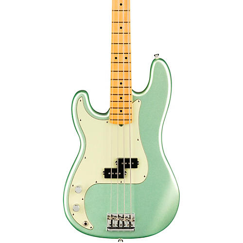 Fender American Professional II Precision Bass Maple Fingerboard Left-Handed Mystic Surf Green - musicians--Friend