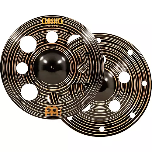 MEINL Classics Custom Dark Trash Stack Cymbal Pair 12 in. - musicians--Friend