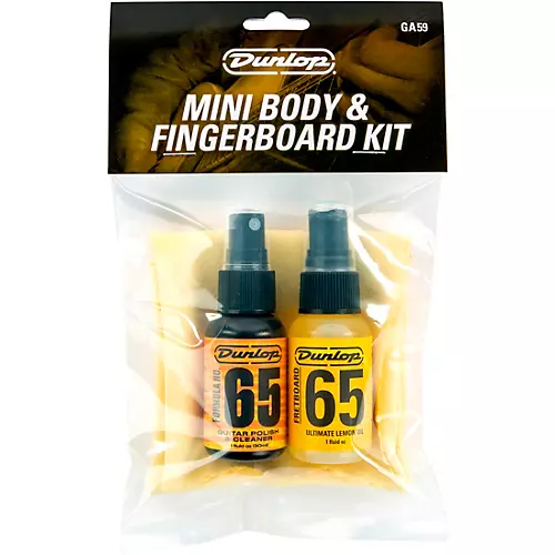 Dunlop Mini Body & Fingerboard Care Kit - musicians--Friend