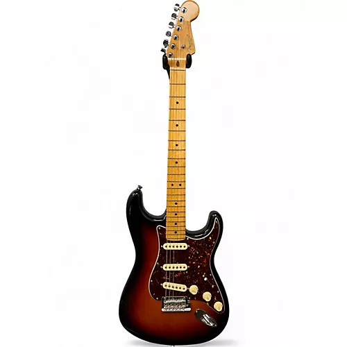 Used Fender American Professional II Stratocaster 3 Color Sunburst Solid Body Electric Guitar 3 Color Sunburst - musicians--Friend