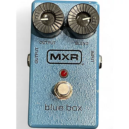 Used MXR M103 Octave Blue Box Effect Pedal - musicians--Friend