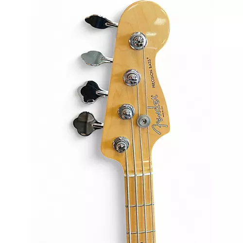 Used Fender American Standard Precision Bass black Electric Bass Guitar black - musicians--Friend