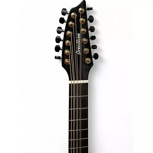 Used Breedlove  Solo Pro Concert ED12 Sunburst 12 String Acoustic Electric Guitar Sunburst - musicians--Friend