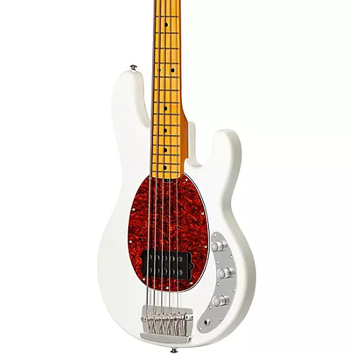 Sterling by Music Man StingRay Classic 5 RAY25CA Bass Olympic White - musicians--Friend