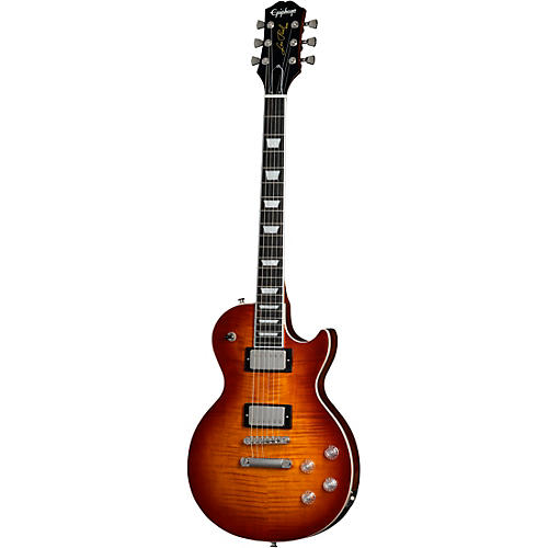Epiphone Les Paul Modern Figured Electric Guitar Purple Burst - musicians--Friend