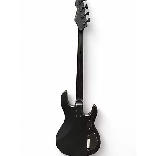 Used ESP LTD AP4 Black Metal LEFT HANDED Satin Black Electric Bass Guitar Satin Black - musicians--Friend