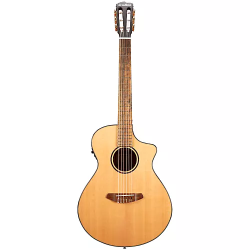 Breedlove Discovery S CE Red Cedar Nylon-String Classical Acoustic-Electric Guitar Natural - musicians--Friend