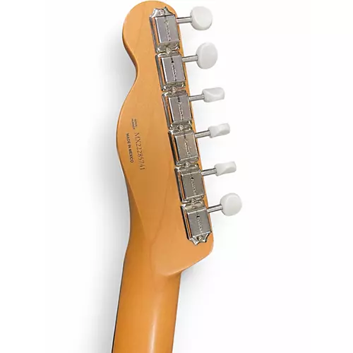 Used Fender GOLD FOIL TELECASTER TRANS WHITE Solid Body Electric Guitar TRANS WHITE - musicians--Friend