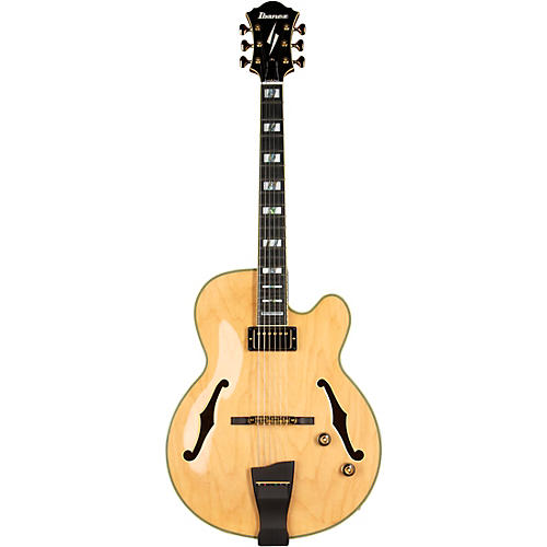Ibanez PM200 Pat Metheny Signature Hollowbody Electric Guitar Natural - musicians--Friend