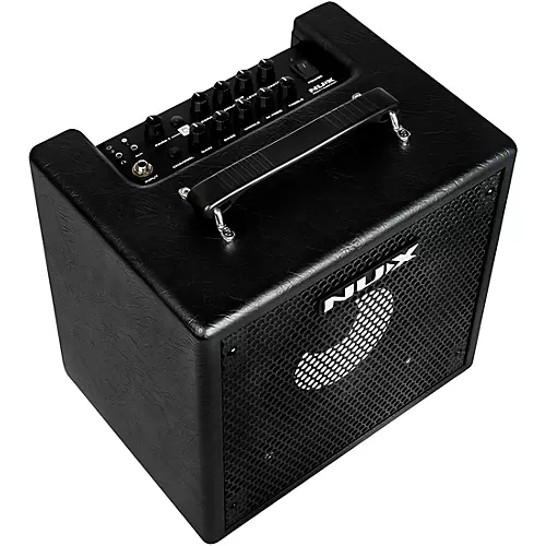 NUX Mighty Bass 50 BT 50W Digital Modeling Bass Amplifier with Bluetooth Black - musicians--Friend