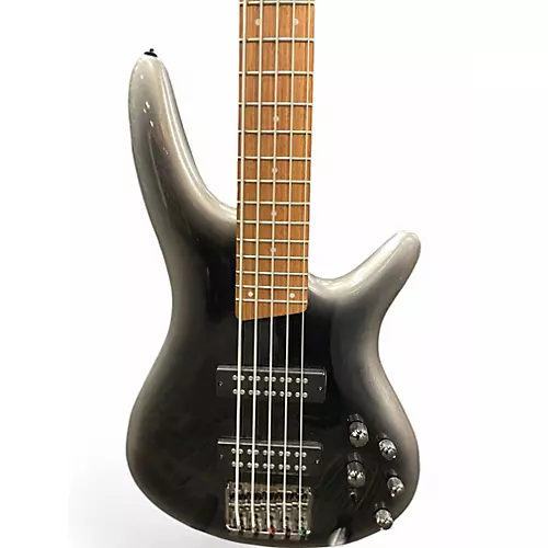 Used Ibanez SR305 5 String Black Electric Bass Guitar Black - musicians--Friend