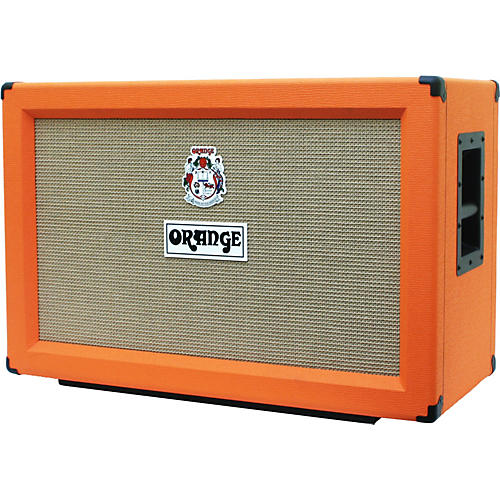 Orange Amplifiers PPC Series PPC212-C 120W 2x12 Closed-Back Guitar Speaker Cabinet Black Straight - musicians--Friend