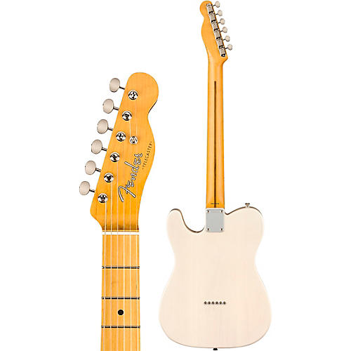 Fender JV Modified '50s Telecaster Maple Fingerboard Electric Guitar White Blonde - musicians--Friend