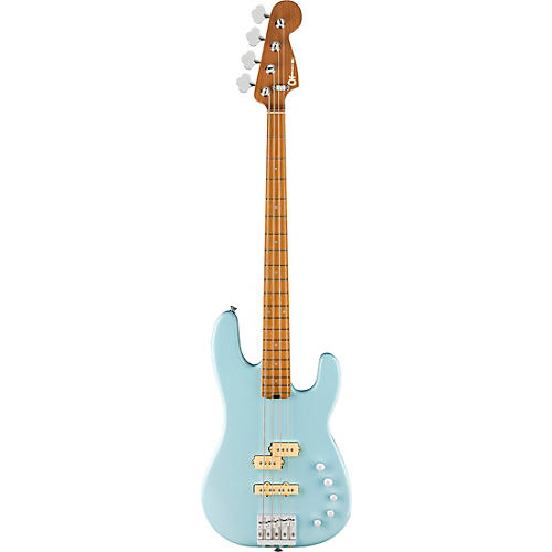 Charvel PM SD PJ IV Bass Guitar Sonic Blue - musicians--Friend