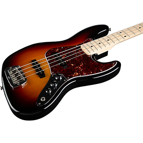 G&L Fullerton Deluxe JB With Maple Fretboard Electric Bass 3-Tone Sunburst - musicians--Friend