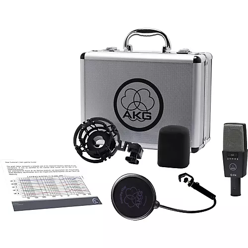 AKG C414 XLS Reference Multi-Pattern Condenser Microphone - musicians--Friend