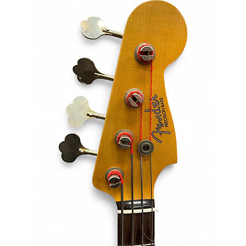 Used Fender Custom Shop Precision Bass  british racing green Electric Bass Guitar british racing green - musicians--Friend
