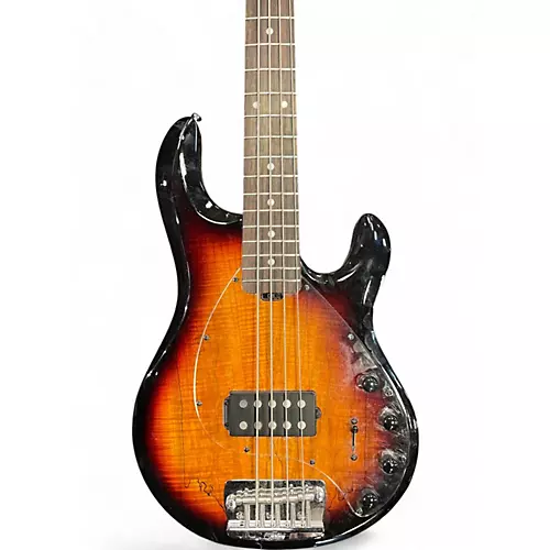Used Sterling by Music Man StingRay 5  3 Tone Sunburst Electric Bass Guitar 3 Tone Sunburst - musicians--Friend