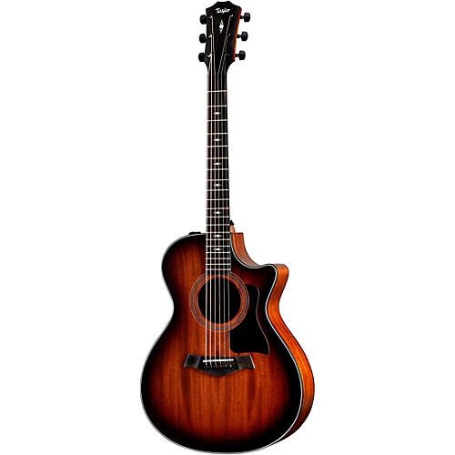 Taylor 322ce V-Class Grand Concert Acoustic-Electric Guitar Shaded Edge Burst - musicians--Friend