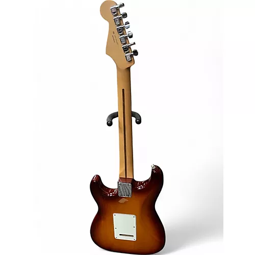 Used Fender Standard Stratocaster Plus Top Cherry Sunburst Solid Body Electric Guitar Cherry Sunburst - musicians--Friend