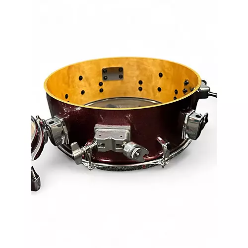 Used TAMA 4 Piece Silverstar RED Drum Kit RED - musicians--Friend
