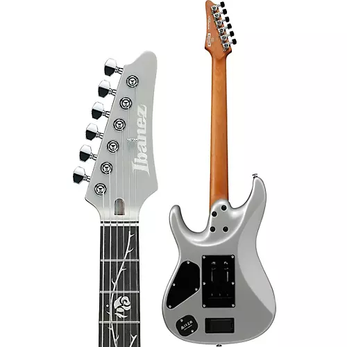 Ibanez TOD10 Tim Henson Signature Electric Guitar Classic Silver - musicians--Friend