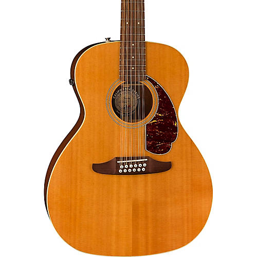 Fender California Villager 12-String Acoustic-Electric Guitar Aged Natural - musicians--Friend