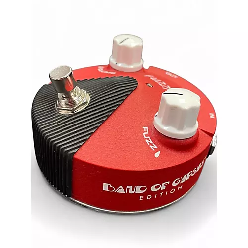 Used Dunlop Band of Gypsys Fuzz Face Mini Effect Pedal - musicians--Friend