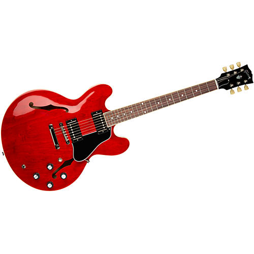 Gibson ES-335 Semi-Hollow Electric Guitar Watermelon - musicians--Friend